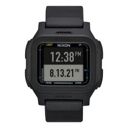 Nixon Regulus Expedition Surfuhr Tidenuhr All Black