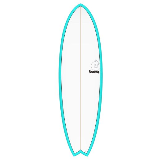 Surfboard TORQ Epoxy TET 5.11 MOD Fish Blau Pinlin