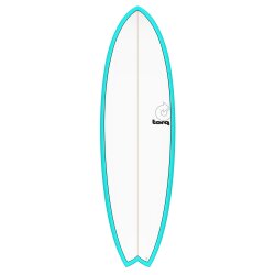 Surfboard TORQ TET 5.11 MOD Fish Blau Pinline