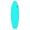 Surfboard TORQ Epoxy TET 5.11 MOD Fish Blau Pinlin