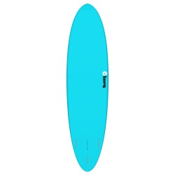 Surfboard TORQ Epoxy TET 7.2 Funboard Blue Pinline