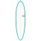 Surfboard TORQ Epoxy TET 7.2 Funboard Blue Pinline
