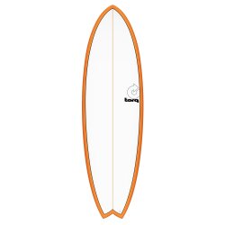 Surfboard TORQ Epoxy TET 5.11 MOD Fish OrangeRail