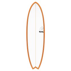 Surfboard TORQ Epoxy TET 6.3 MOD Fish OrangeRail