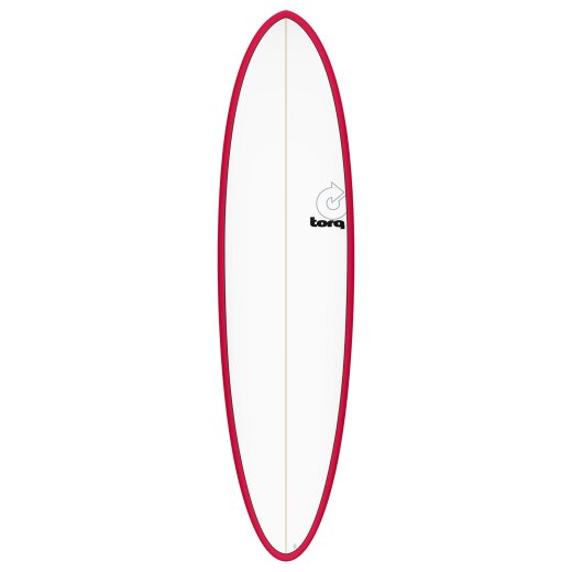 Surfboard TORQ Epoxy TET 7.2 Funboard RedRail