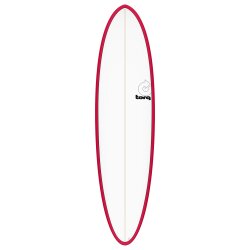 Surfboard TORQ TET 7.2 MOD Fun Red Rail