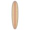 Surfboard TORQ Epoxy TET 8.2 V+ Funboard Wood