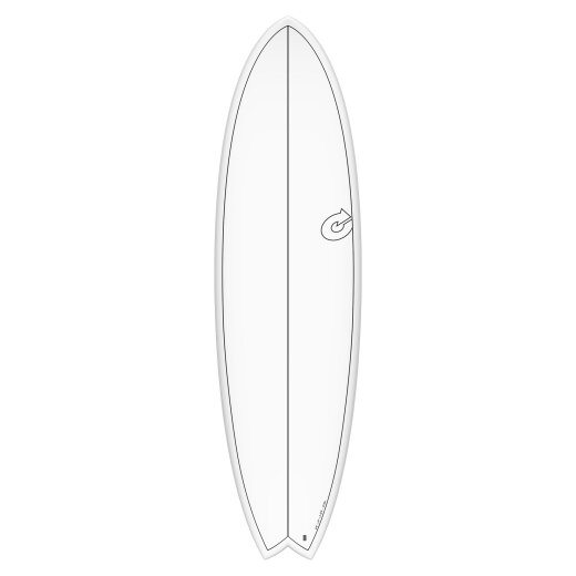 Surfboard TORQ Epoxy TET CS 6.6 MOD Fish Carbon