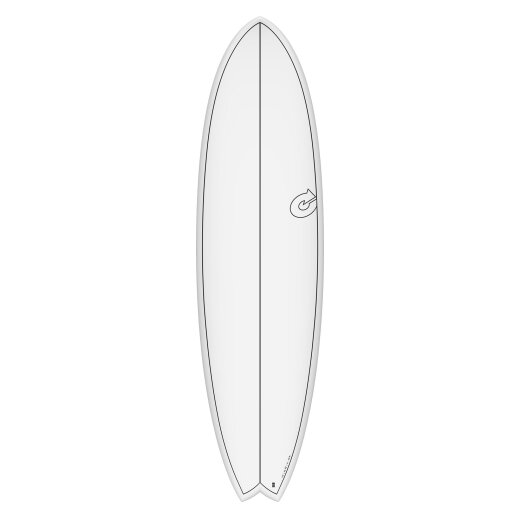 Surfboard TORQ Epoxy TET CS 7.2 MOD Fish Carbon