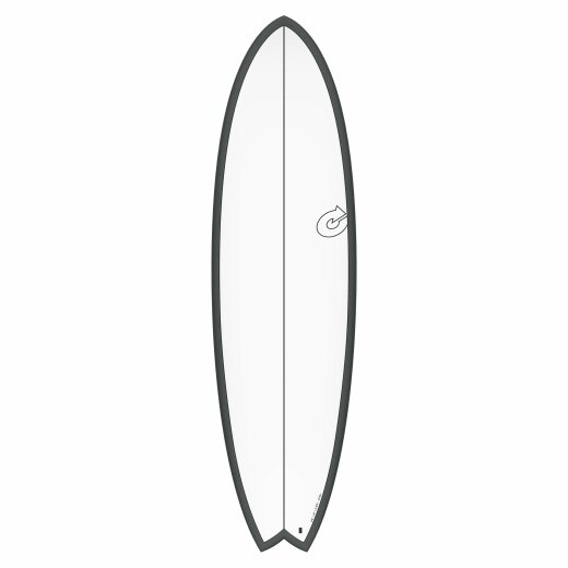 Surfboard TORQ Epoxy TET CS 6.6 Fish Carbon Grau
