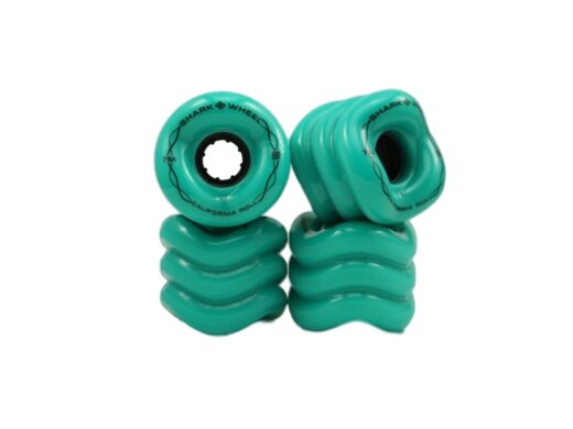 Shark Wheels CALIFORNIA ROLL (4er Set) 60mm/ 78a Turquoise
