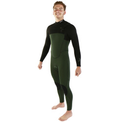 Soöruz Fullsuit 5/4/3 FZ GREEN LINE BIOPRENE Green