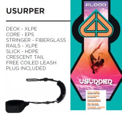 FLOOD Bodyboard Usurper 39 Opal Orange
