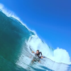 FLOOD Bodyboard Usurper 41 Blue Aqua