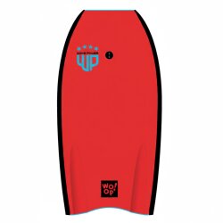 Wave Power Bodyboard Woop 37 Graphit Fluro Rot