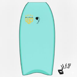 Wave Power Bodyboard Woop 39 Opal Fluro Rot