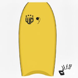 Wave Power Bodyboard Woop 41 Gelb Aqua