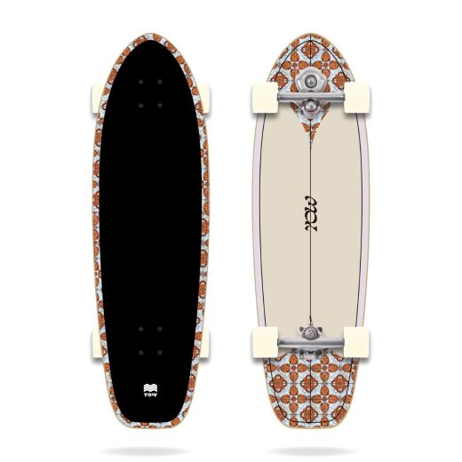 Yow Teahupoo 34" Surf Skate Komplettboard