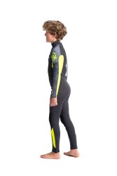 C-Skins Element Junior Steamer 3/2 Neoprenanzug Antracite Yellow 6 Jahre/ MS
