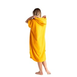 Robie Original  Short Sleeve Poncho Saffron Medium