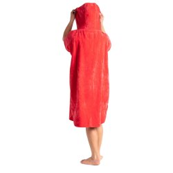 Robie Original  Short Sleeve Poncho Coral Medium