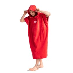 Robie Original  Short Sleeve Poncho Coral Medium