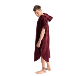 Robie Original  Short Sleeve Poncho Wine