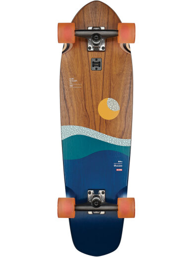 Globe Big Blazer 32" Longboard Komplettboard Teal/ Oceans