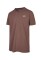 Cleptomanicx T-Shirt Basic Tee Möwe Dyed Decadent Chocolate