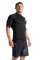 C-Skins NuWave Basics Mens Short Sleeve Rash Guard Black