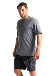 C-Skins NuWave Mens Short Sleeve T-Shirt Black Heather XL