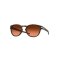 Oakley Latch Sonnenbrille Matte Brown Tortoise / Prizm Brown Gradient