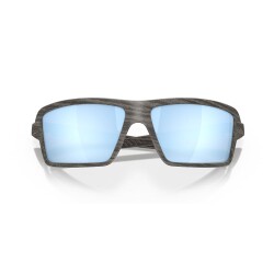 Oakley Cables Sonnenbrille Woodgrain Prizm Deep H2O Polarized