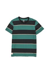 Globe Bootleg Dreams Striped Tee T-Shirt Sea