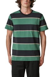 Globe Bootleg Dreams Striped Tee T-Shirt Sea