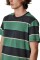 Globe Bootleg Dreams Striped Tee T-Shirt Sea