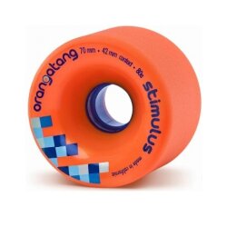 Orangatang STIMULUS (4er Set) 70mm/80a Orange