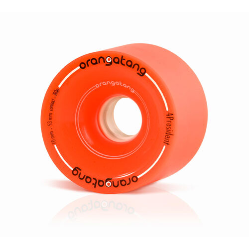 Orangatang 4 PRESIDENT (4er Set) 70mm/80a Orange