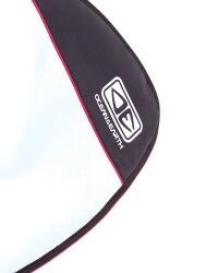 Ocean & Earth Boardbag Barry Basic Fish Board Cover Red 5`8"