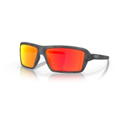 Oakley Cables Sonnenbrille Black Camo Prizm Ruby