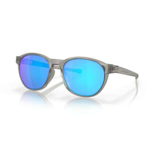 Oakley Reedmace Sonnenbrille Matte Grey Ink Prizm Sapphire