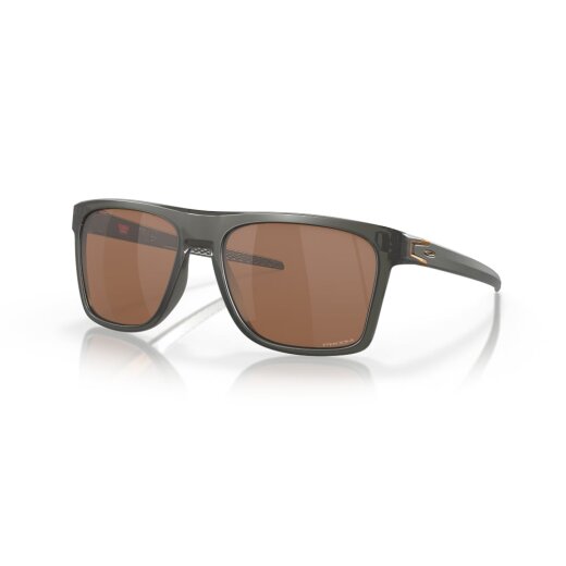 Oakley Leffingwell Sonnenbrille Matte Grey Smoke Prizm Tungsten