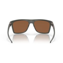 Oakley Leffingwell Sonnenbrille Matte Grey Smoke Prizm Tungsten