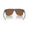 Oakley Leffingwell Sonnenbrille Matte Grey Smoke Prizm Tungsten