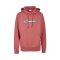 Cleptomanicx Hooded Clepto Oldschool Faded Rose