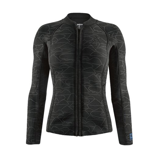 Patagonia Womens R1 Lite Yulex L/S Top Neoprenjacke Black 8