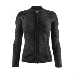 Patagonia Womens R1 Lite Yulex L/S Top Neoprenjacke Black 12