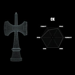 Krom Kendama Naked Plasticity Halo