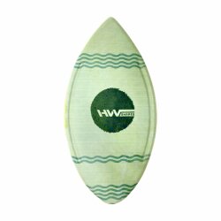 HW-Shapes Hybridskim Skimboard Kids Foamy 100 Green Waves