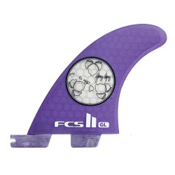 FCS II GL PC Medium Tri Retail Fins Purple